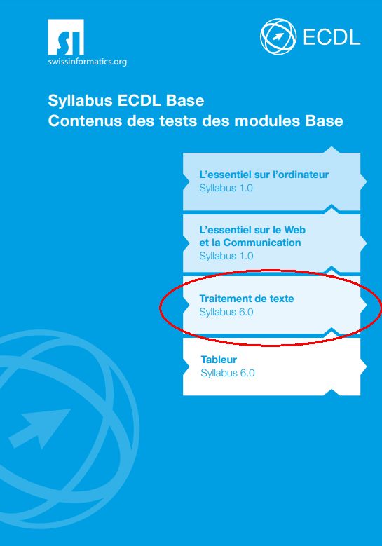 Ecdl Base Traitement De Texte